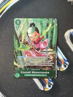 Kouzuki Momonosuke OP01-041 CS 2024 Championship Tournament Promo One Piece Card - Image 1