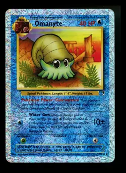 #2 Omanyte 57/110 Legendary Collection 2002 Reverse Holo Pokemon Card TCG - Image 1