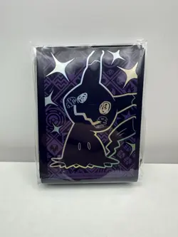 65 Ct Mimikyu Paldean Fates ETB Pokemon Card Sleeves New Sealed - Image 1