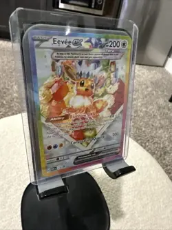 Pokemon Eevee EX 174 Scarlet & Violet Promo Holo Prismatic Card - Image 3