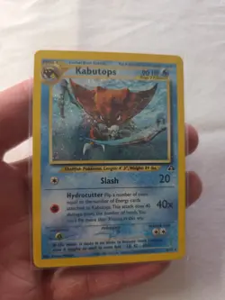 Pokemon TCG Kabutops Neo Discovery Holo Rare Card 6/75 - Image 3