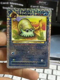 Omanyte 57/110 Legendary Collection 2002 Reverse Holo Pokemon Card TCG - Image 3