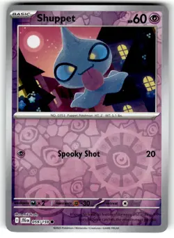 Pokemon SV09 Journey Together Card Shuppet 059/159 Reverse Holo - Image 1