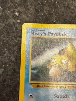 Misty's Psyduck 54/132 - Gym Heroes Vintage Pokemon Card LP - Image 5