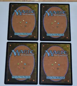 MTG 4x Rare Blue Enchantment Dismiss Into Dream & Arcane Melee - Image 3