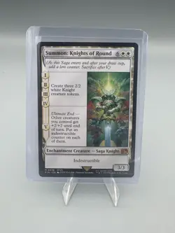 Summon: Knights of Round #0036 Mythic Foil Final Fantasy MTG Magic the Gathering - Image 1