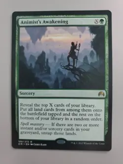 MTG Animist's Awakening Magic Origins Regular Rare - Image 1