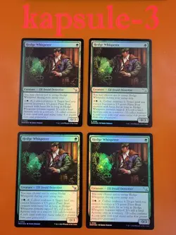 4x Hedge Whisperer | FOIL | Murders at Karlov Manor | MTG Magic Cards - Image 1