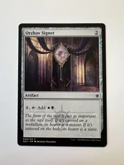Orzhov Signet - MTG RNA Guild Kit - NM - Image 1