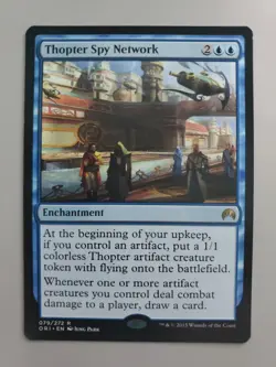 MTG Thopter Spy Network Magic Origins Regular Rare - Image 1