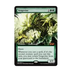 WOTC MtG Ultimate Masters: Box Toppers Vengevine (S) (Foil) NM - Image 1