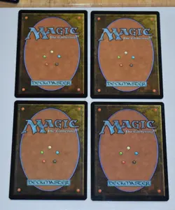 MTG 4x Rare Blue Enchantment Conjured Currency & Precognition - Image 3