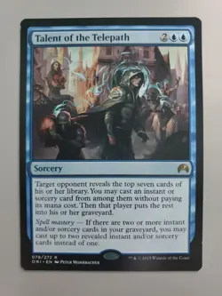MTG Talent of the Telepath Magic Origins Regular Rare - Image 1