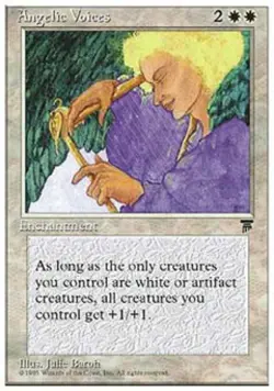 Angelic Voices - Light Play MTG Chronicles - Image 1