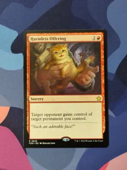 Harmless Offering | 7% Off 2+ | Foundations | NM | MTG - Image 1