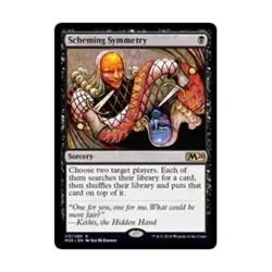 WOTC MtG Core Set 2020 Scheming Symmetry (R) NM - Image 1