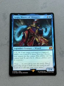 Gogo, Master of Mimicry #54 FOIL - Mythic - MTG Final Fantasy (FIN) - NM - Image 3