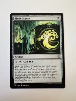 Simic Signet - MTG Commander 2021 - NM - Image 1
