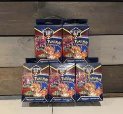 2022 Pokemon TCG Mystery Hanger Box Sealed (Walmart/MJ holding) Lot Of 5 - Image 1