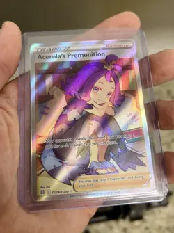 Acerola’s Premonition Trainer Card #TG24/TG30 Pokemon Brilliant Stars 2022 MINT - Image 2