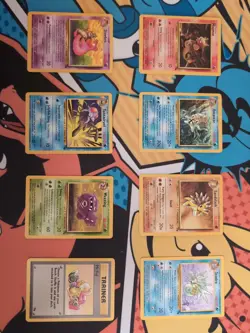 Pokemon TCG Fossil Set Bulk Uncommons Full Set (16 of 16 cards) - Image 4