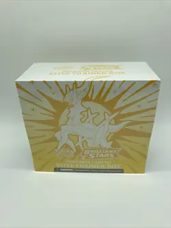 Pokemon Center Brilliant Stars Elite Trainer Box ETB New Factory Sealed - Image 1