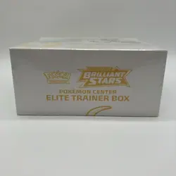Pokemon Center Brilliant Stars Elite Trainer Box ETB New Factory Sealed - Image 5
