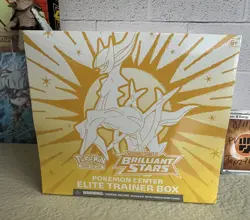 Pokemon Center Brilliant Stars Elite Trainer Box ETB New Factory Sealed - Image 1