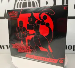 Pokemon Destined Rivals Elite Trainer Box ETB Factory Sealed Giovanni's MewTwo - Image 1