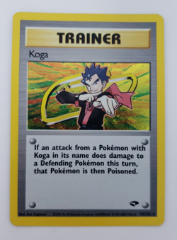 Koga - Trainer - Gym Challenge - LP - FOIL - Pokemon TCG - Image 1