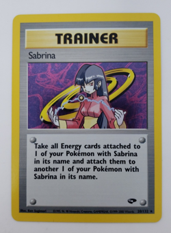 Sabrina - Trainer - Gym Challenge - LP - FOIL - Pokemon TCG - Image 1