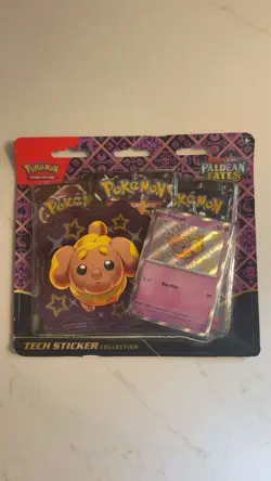 Pokemon TCG Scarlet & Violet Paldean Fates Tech Sticker Collection (Fidoug) - Image 1