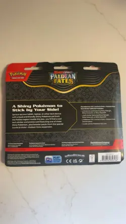 Pokemon TCG Scarlet & Violet Paldean Fates Tech Sticker Collection (Fidoug) - Image 2