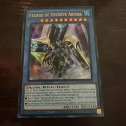 PRE-SALE YUGIOH x3 BLMM-EN133 NEKROZ OF DECISIVE ARMOR - ULTRA RARE 1st EDITION - Image 1