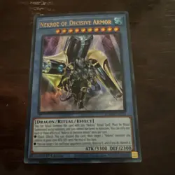 PRE-SALE YUGIOH x3 BLMM-EN133 NEKROZ OF DECISIVE ARMOR - ULTRA RARE 1st EDITION - Image 2