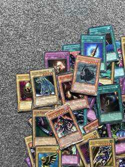 Yugioh Job Lot Vintage Cards Some Holos 1st Editions Blue Eyes ⚠ Bad Condition - Image 2