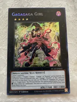 Gagagaga Girl DUAD-EN043 - Secret Rare 1st Edition NM Yugioh - Image 1