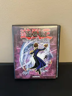 Vintage Yu-Gi-Oh! Yugioh Cards and Konami Binder - Image 1