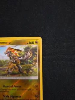 Kommo-o 163/236 2019 SM Cosmic Eclipse Pokemon Card Reverse Holo Rare - Nm - Image 3