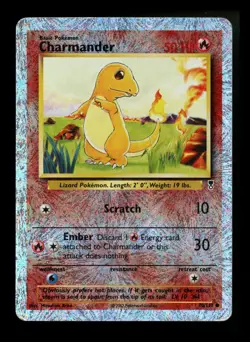 Charmander 70/110 Legendary Collection 2002 Reverse Holo Pokemon Card TCG - Image 1