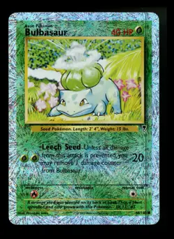 #2 Bulbasaur 68/110 Legendary Collection 2002 Reverse Holo Pokemon Card TCG - Image 1