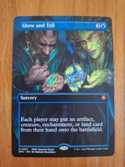 Show and Tell SPG 021 Mythic Borderless Special Guests NM MTG - Image 1