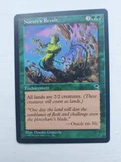 MTG [Magic the Gathering] Nature’s Revolt NM/M Tempest [Commander] [Premodern] - Image 1