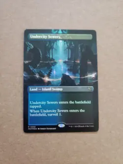 MTG Underworld Sewers Borderless Foil Mint Murders at Karlov Manor MKM #332 - Image 1