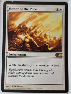 Honor of the Pure Magic 2012 Core Set M12 - Magic the Gathering MTG Nice! - Image 1