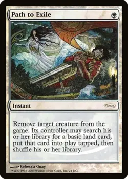 Path to Exile -Foil Medium Play MTG Promos: WPN and Gateway - Image 1