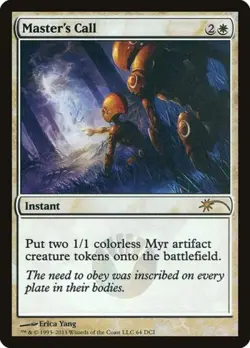 Master's Call -Foil Medium Play MTG Promos: WPN and Gateway - Image 1
