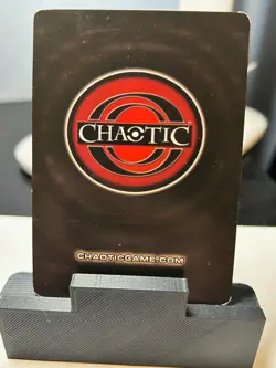 CHAOTIC SUPER RARE RASBMA DARINI PRV 4 TIN PROMO CARD - Image 2