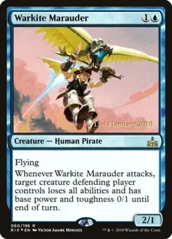 Warkite Marauder -Foil Medium Play MTG Promos: Prerelease Cards - Image 1