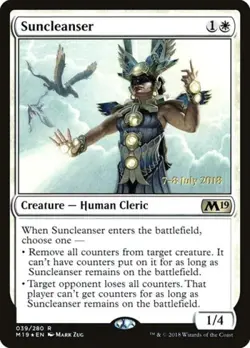Suncleanser -Foil Medium Play MTG Promos: Prerelease Cards - Image 1